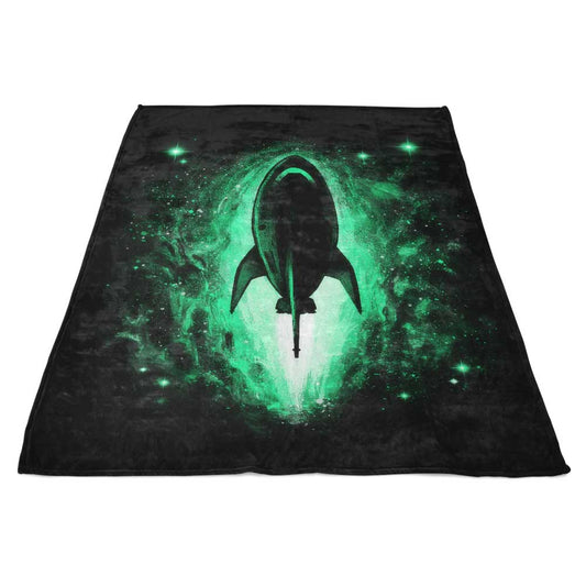 Spacecraft 3000 - Fleece Blanket