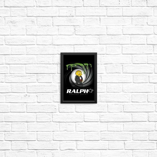 Special Agent Ralph - Posters & Prints