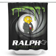 Special Agent Ralph - Shower Curtain