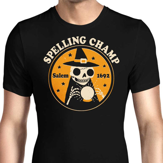 Spelling Champ - Men's Apparel