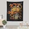 Spicy Taco Kaiju - Wall Tapestry