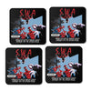 Spiders with Attitude - Coasters