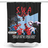 Spiders with Attitude - Shower Curtain