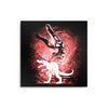 Spinosaurus Silhouette - Metal Print