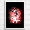Spinosaurus Silhouette - Posters & Prints