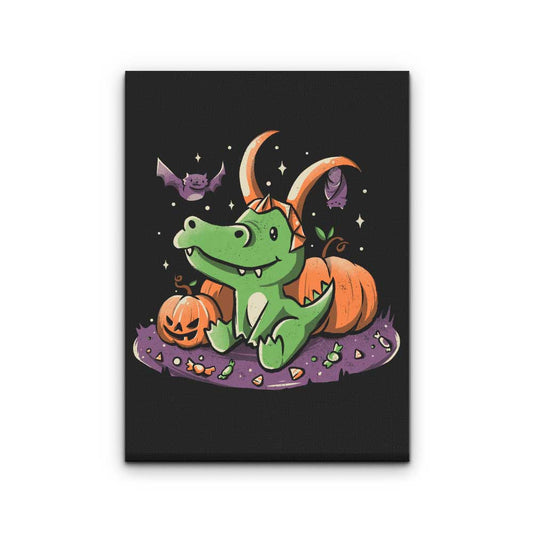 Spooky Alligator - Canvas Print