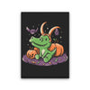 Spooky Alligator - Canvas Print