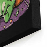 Spooky Alligator - Canvas Print