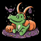 Spooky Alligator - Ringer T-Shirt