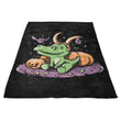 Spooky Alligator - Fleece Blanket
