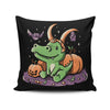 Spooky Alligator - Throw Pillow