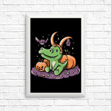 Spooky Alligator - Posters & Prints
