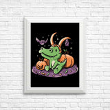 Spooky Alligator - Posters & Prints