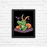 Spooky Alligator - Posters & Prints