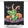 Spooky Alligator - Shower Curtain