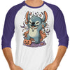 Spooky Candy 626 - 3/4 Sleeve Raglan T-Shirt