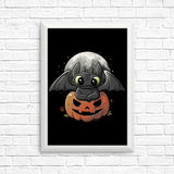 Spooky Dragon - Posters & Prints