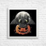 Spooky Dragon - Posters & Prints