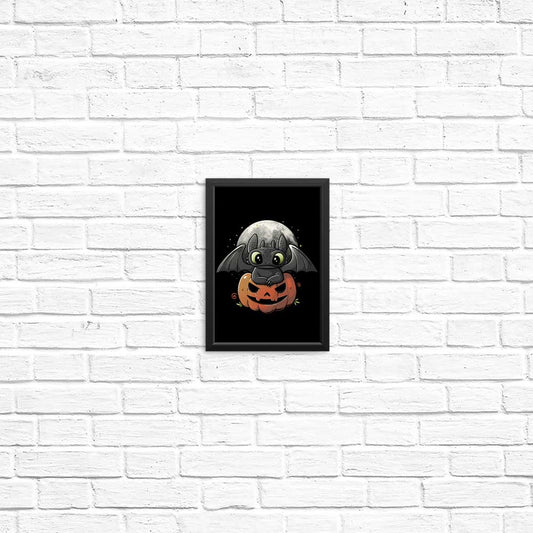 Spooky Dragon - Posters & Prints