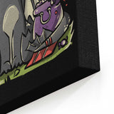 Spooky Fury - Canvas Print