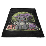 Spooky Fury - Fleece Blanket