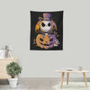 Spooky Pumpkin King - Wall Tapestry