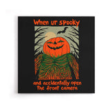 Spooky Selfie - Canvas Print