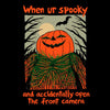 Spooky Selfie - Canvas Print