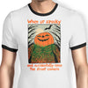 Spooky Selfie - Ringer T-Shirt