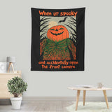 Spooky Selfie - Wall Tapestry