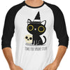 Spooky Time - 3/4 Sleeve Raglan T-Shirt