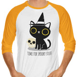 Spooky Time - 3/4 Sleeve Raglan T-Shirt