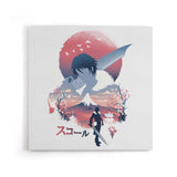 Squall Ukiyo-e - Canvas Print