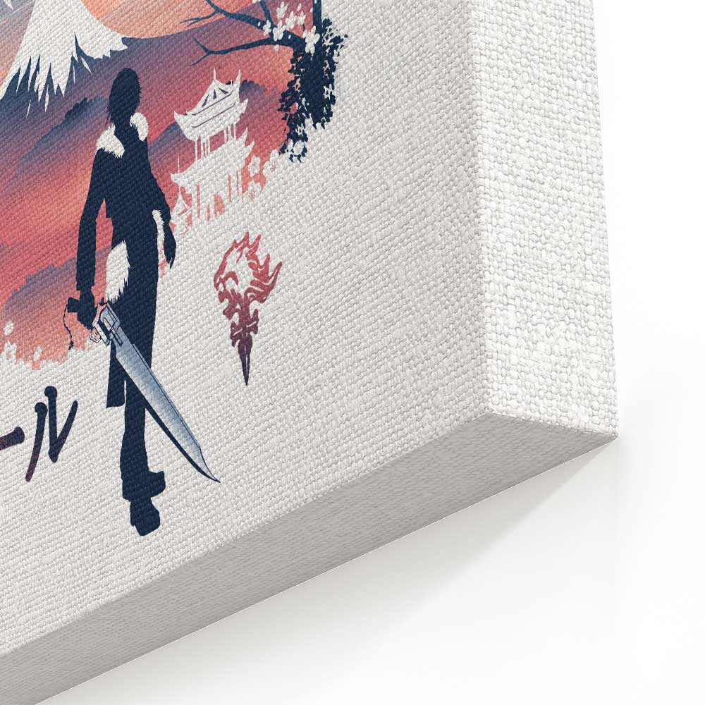 Squall Ukiyo-e - Canvas Print