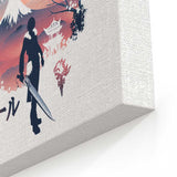 Squall Ukiyo-e - Canvas Print