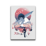 Squall Ukiyo-e - Canvas Print