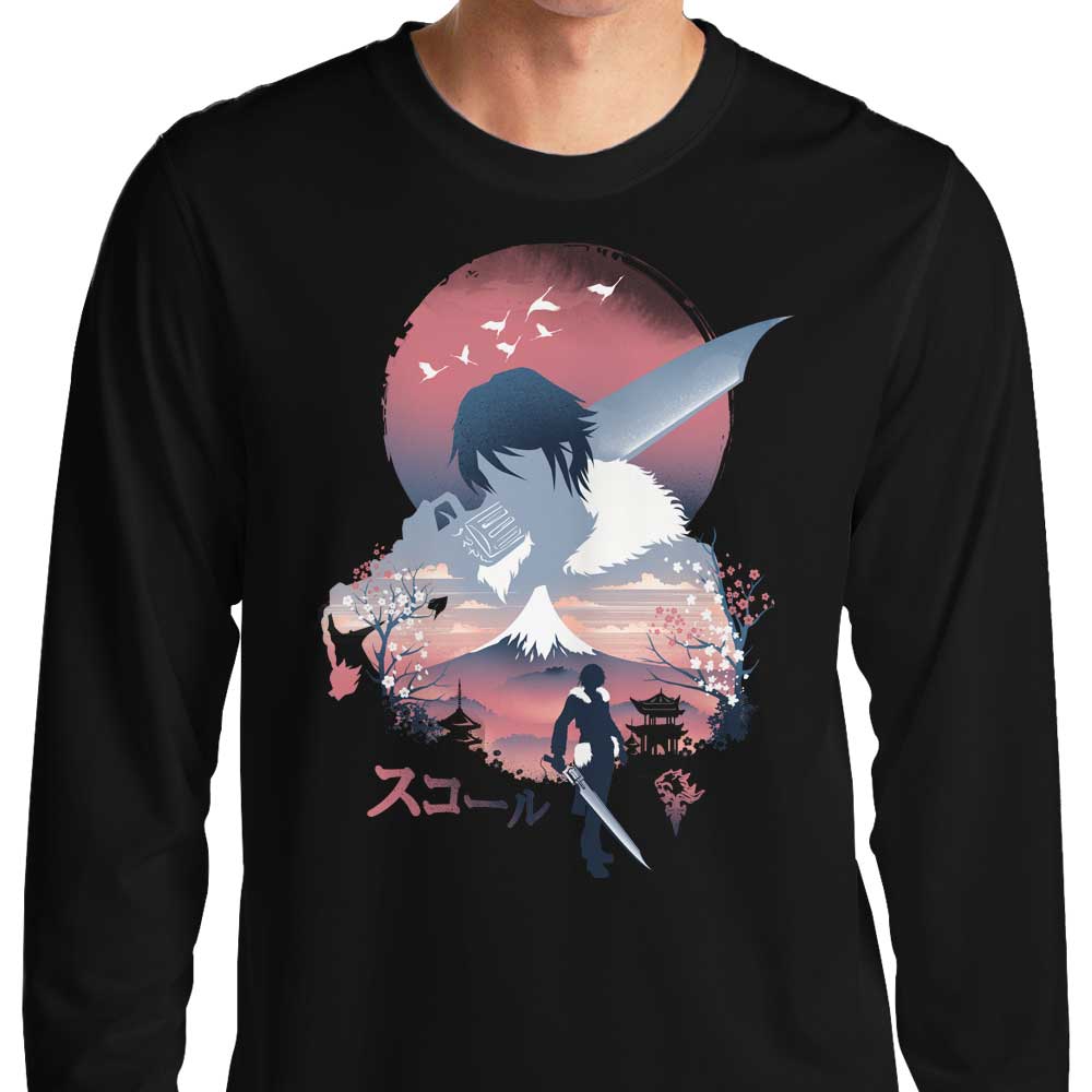 Squall Ukiyo-e - Long Sleeve T-Shirt