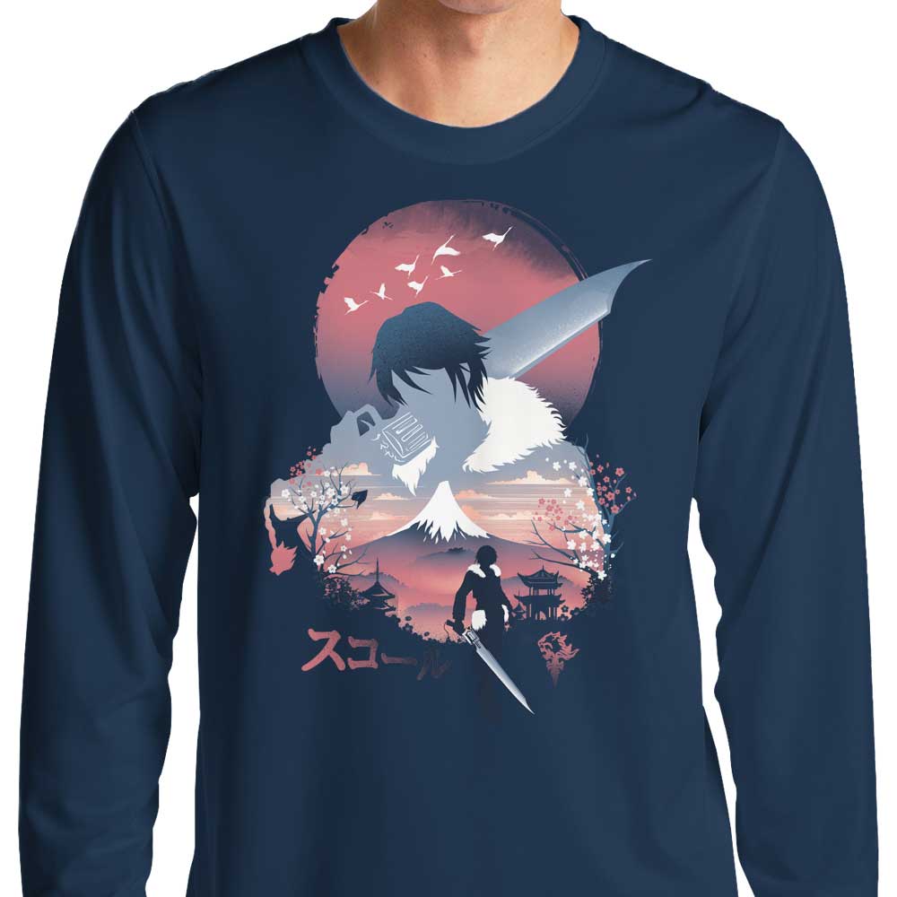Squall Ukiyo-e - Long Sleeve T-Shirt