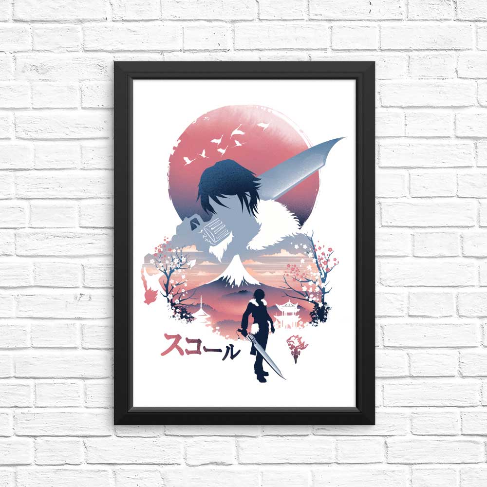 Squall Ukiyo-e - Posters & Prints