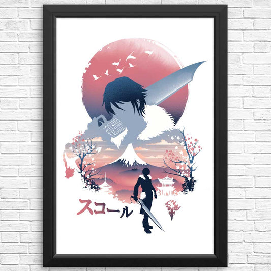 Squall Ukiyo-e - Posters & Prints