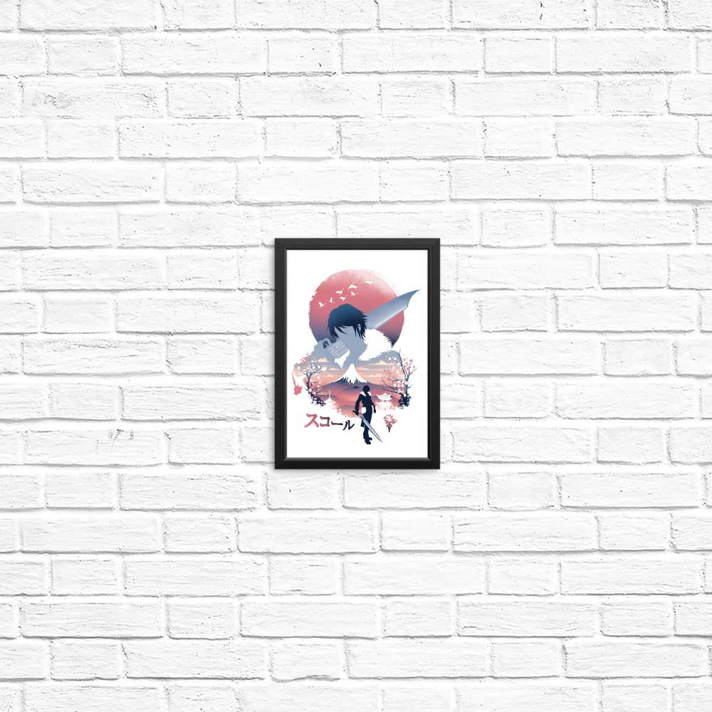 Squall Ukiyo-e - Posters & Prints