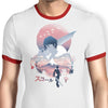 Squall Ukiyo-e - Ringer T-Shirt