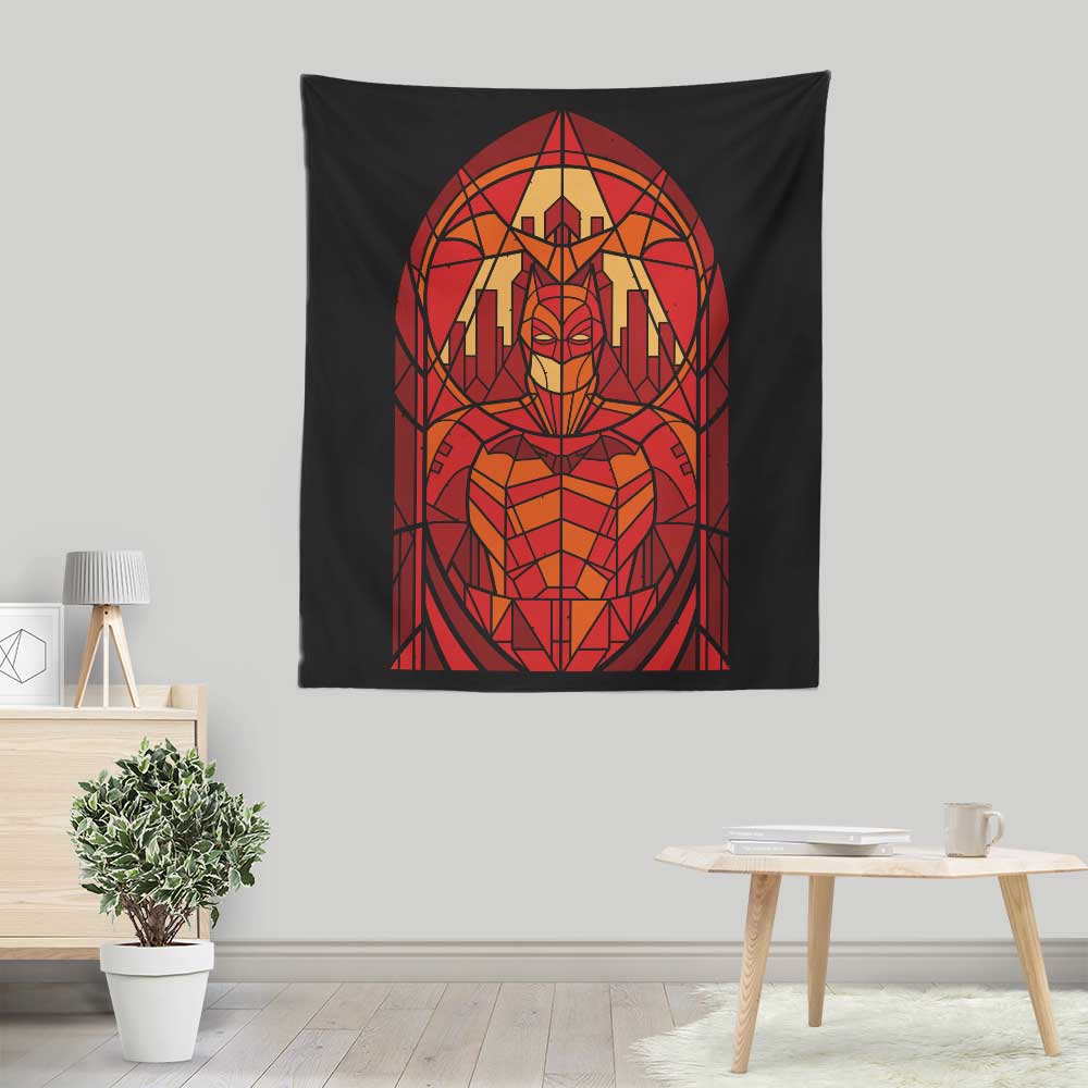 Stained Glass Vengeance - Wall Tapestry