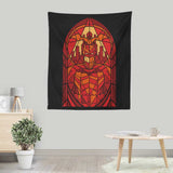 Stained Glass Vengeance - Wall Tapestry