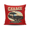 Stantz Garage - Throw Pillow