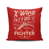 Star Fighter Garage - Throw Pillow