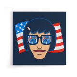 Star Spangled Butt - Canvas Print