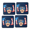 Star Spangled Butt - Coasters