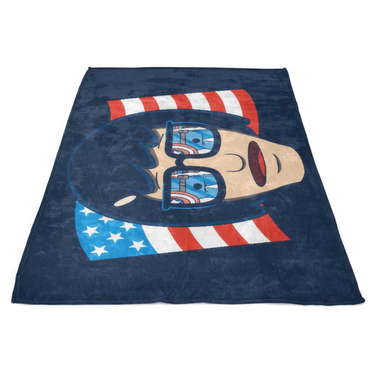 Star Spangled Butt - Fleece Blanket