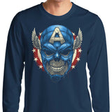 Star Spangled Skull - Long Sleeve T-Shirt